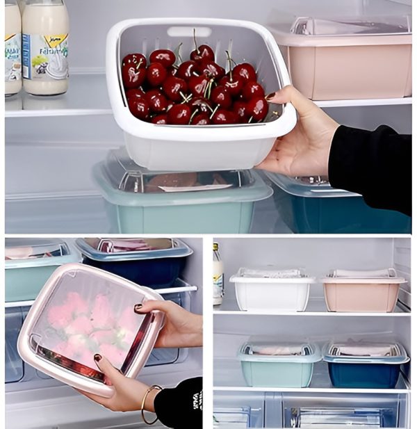 multi-function-double-layer-draining-storage-basket-with-lid-kitchen-basket-random-color